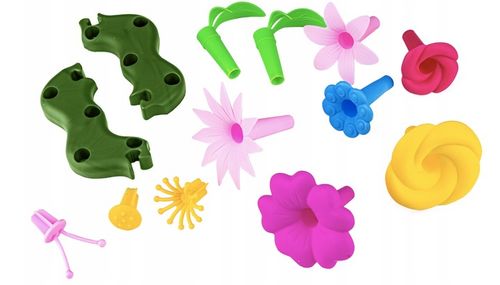 KLOCKI KONSTRUKCYJNE BUKIET KWIATÓW Kwiaty Zestaw do ułożenia 135 Elementów na Arena.pl