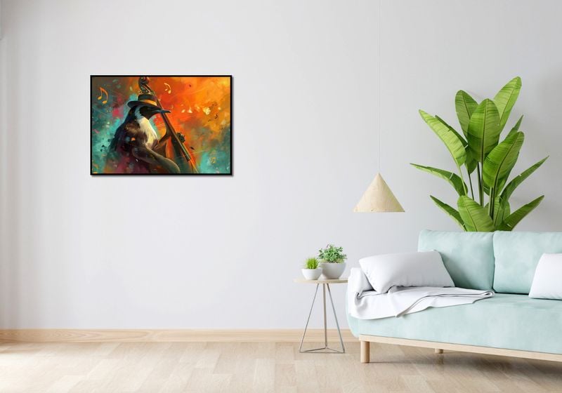 Plakat 84,1x59,4cm Pingwinia Nuta zdjęcie 4