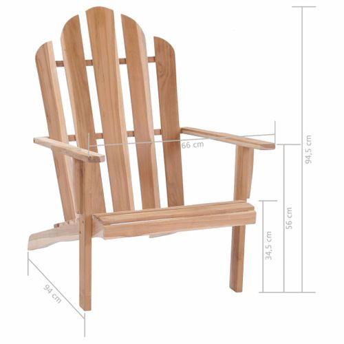 Krzesło tekowe Adirondack GXP-687737 na Arena.pl