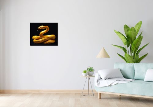 Plakat 60x50cm Złoty Wąż na Arena.pl