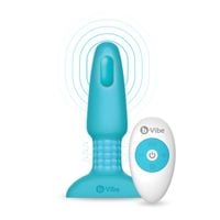 korek analny rimming plug 2 teal b-vibe