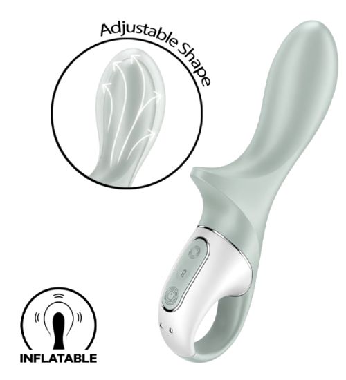 Rosnący Wibrator Analny - Air Pump Booty 3 zdjęcie 1
