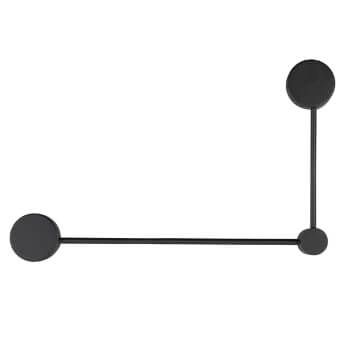 Podwójna lampa ścienna Orbit 10638 Nowodvorski molekuły płaski czarny zdjęcie 1