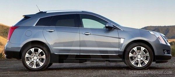 Cadillac SRX - Listwy CHROM na drzwi boczne dekoracyjne chromowane zdjęcie 3