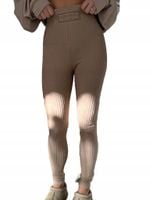 la manuel - legginsy soft touch camel - m