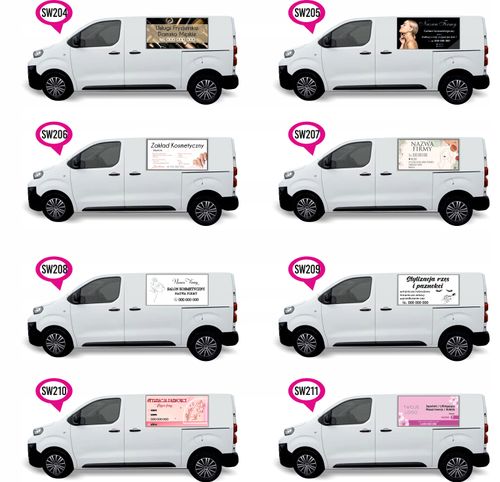 Naklejka Folia na samochód auto reklamowa różne wzory SKUP AUT na Arena.pl