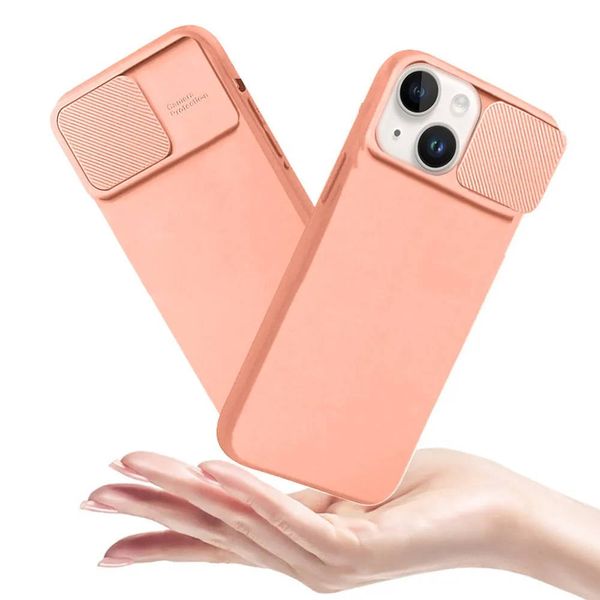 Etui Camshield do iPhone 14 Plus - Pomarańczowe zdjęcie 2