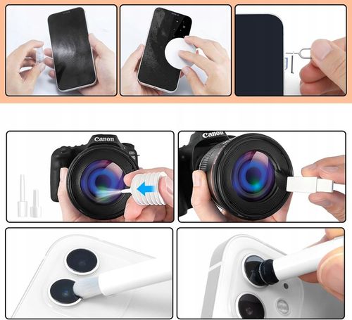 20w1 ZESTAW DO CZYSZCZENIA KLAWIATUR EKRANU SŁUCHAWEK AIRPODS IPAD IPHONE na Arena.pl