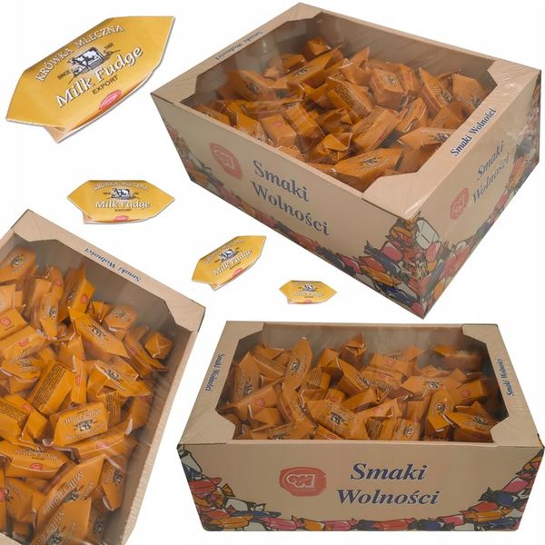 Krówka mleczna cukierki Wolność 3000 g 3kg zdjęcie 1