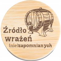 OTWIERACZ do piwa DREWNIANY personalizacja z grawerem źródło wrażeń