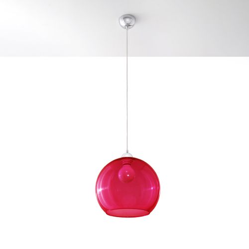 Lampa wisząca BALL czerwona na Arena.pl