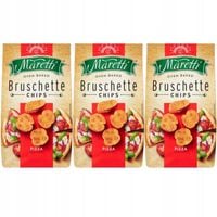 Maretti Pieczone krążki chlebowe o smaku pizzy 70 g x 3 sztuk