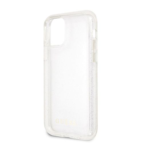 Guess Glitter Case - Etui iPhone 11 Pro Max (Silver) na Arena.pl