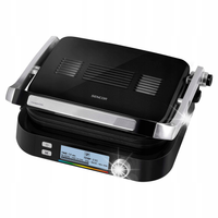 Inteligentny grill kontaktowy SENCOR SBG4010SS 2100W wyświetlacza LCD