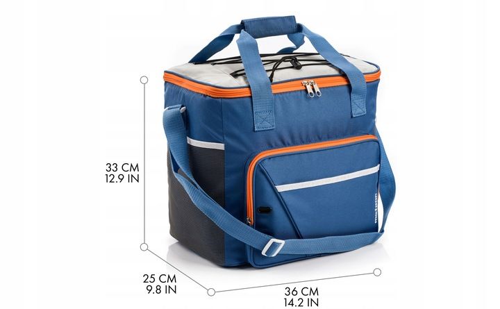Torba termiczna termoizolacyjna plażowa piknik przenośna Meteor Frosty 30 l zdjęcie 6