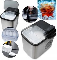 DOMOWA KOSTKARKA DO LODU MASZYNA KOSTEK 12kg EKSPRESOWY LÓD DO NAPOJU ELDOM