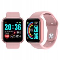 Inteligentny zegarek LCD silikonowa opaska na nadgarstek Android i iOS L18