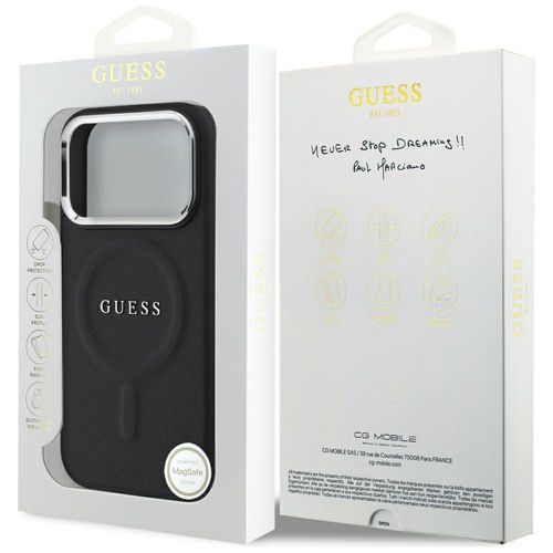 etui guess classic logo magsafe do       iphone 17 pro czarny na Arena.pl