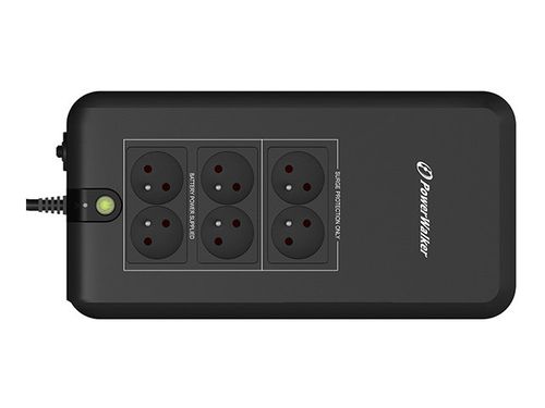 UPS POWERWALKER OFFLINE 600VA 4X PL + 2X PL OUT na Arena.pl