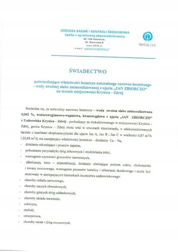 Jan Naturalna woda oczyszczenie 1,5 l x 12 sztuk na Arena.pl