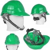 kask ochronny budowlany bhp regulowany - zielony (50)