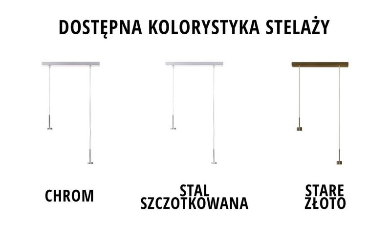 Żyrandol 2-płomienny nad stół w jadalni MADERA zdjęcie 2