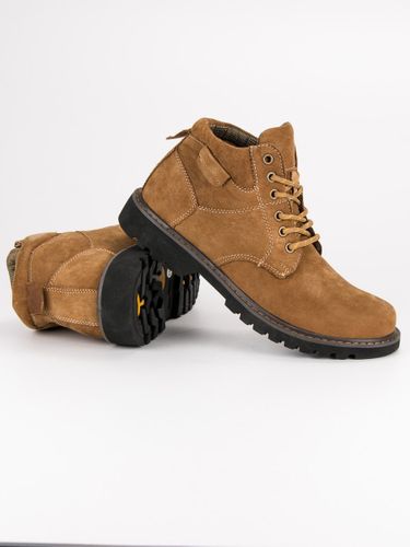 SKÓRZANE BOTKI Rozmiar - 43 na Arena.pl