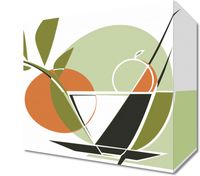 Obraz 20x20cm Owocowa Herbata