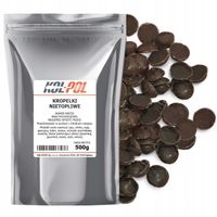 CZEKOLADA DO ZAPIEKANIA 500g Kropelki czekoladowe nietopliwe jakość