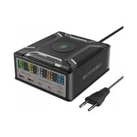 Ładowarka sieciowa BLITZWOLF BW-S28 260W + Qi 15W (czarna)