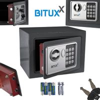 11387 Sejf mini zamek elektrn na pieniądze oszczędności