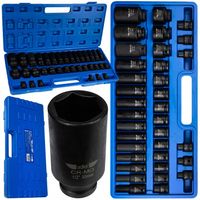 ADLER NASADKI UDAROWE 1/2" 35 SZTUK AD-35KD UDARY DO KLUCZA KLUCZE NASADOWE