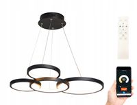Lampa sufitowa OSLO IV pilot ring żyrandol LED Tuya Wobako