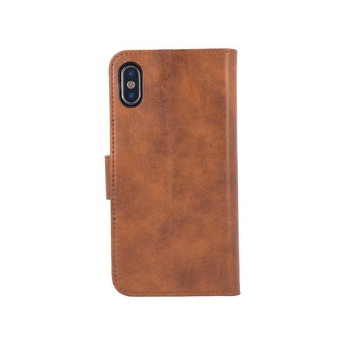 Forever Classic Leather Book Case do iPhone 7 / iPhone 8 brązowy na Arena.pl