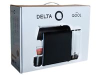 Ekspres kapsułkowy Delta Q MILKQOOL mini 20 bar czarny
