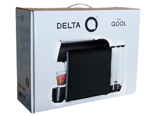 Ekspres kapsułkowy Delta Q MILKQOOL mini 20 bar czarny na Arena.pl