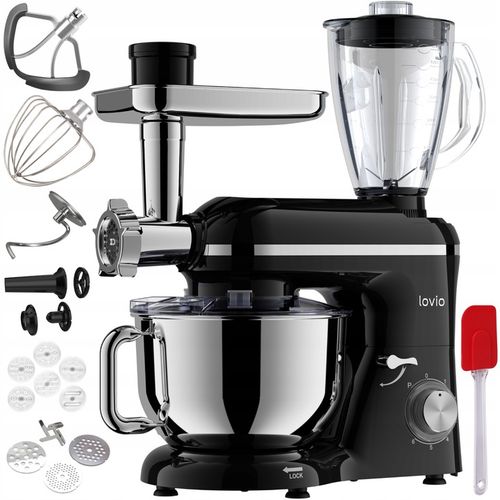 Robot kuchenny mikser planetarny blender kielichowy maszynka do mięsa LOVIO na Arena.pl
