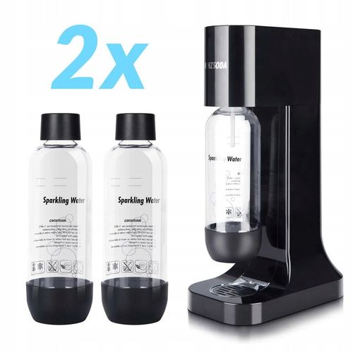 SATURATOR + 2x BUTELKI Saturator do wody + NABÓJ Zestaw na Arena.pl