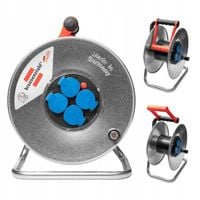 BĘBEN NA PRZEDŁUŻACZ METALOWY GARANT BRENNENSTUHL KABEL DO DŁUGOŚCI