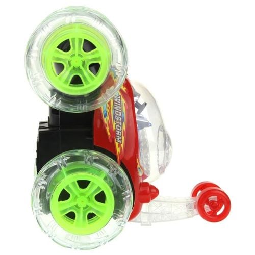 Zdalnie Sterowany Samochód Kaskaderski - czerwony na Arena.pl