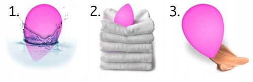 Gąbka do makijażu beauty blender make up łezka na Arena.pl