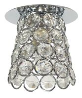 SK-72 CH/TR G9 chrom opr. strop. dekoracyjna 1x40W G9 kryszt. transparent