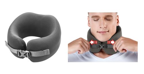 Poduszka podróżna Easy NAP szara L na Arena.pl