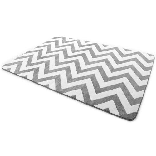 DYWAN 3D PLUSZ  160X230 ZIG ZAG GREY na Arena.pl