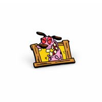 Courage | 3 cm | Przypinka | the Cowardly Dog