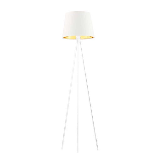 Podłogowa lampa stojąca RENO GOLD tripod na Arena.pl
