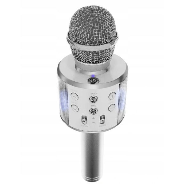 Mikrofon bezprzewodowy karaoke - bluetooth głośnik zdjęcie 1