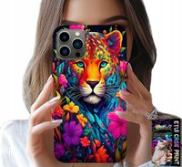 ETUI DO IPHONE 11 PRO MAX - KWIECISTE WZORY TYGRYS TYGRYSEK + FOLIA