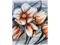 40X50CM OBRAZ NIESAMOWITE PASTELOWE KWIATY OBRAZ