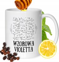 Kubek Dla Violetty Koleżanki Przyjaciółki Żony Prezent Biały 330Ml